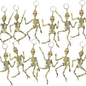 Skeleton Keychains - Pack of 12